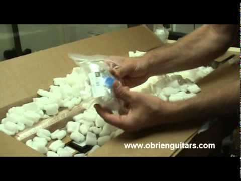 O'Brien Guitars Online classical guitar building course - The LMI kit