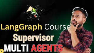 LangGraph:20 Supervisor Multi-Agentic System | Agentic AI #aiagents #ai #genai #agent #generativeai