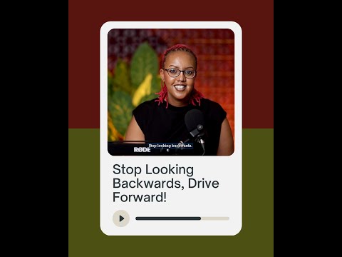 Stop Looking Backwards, Drive Forward!