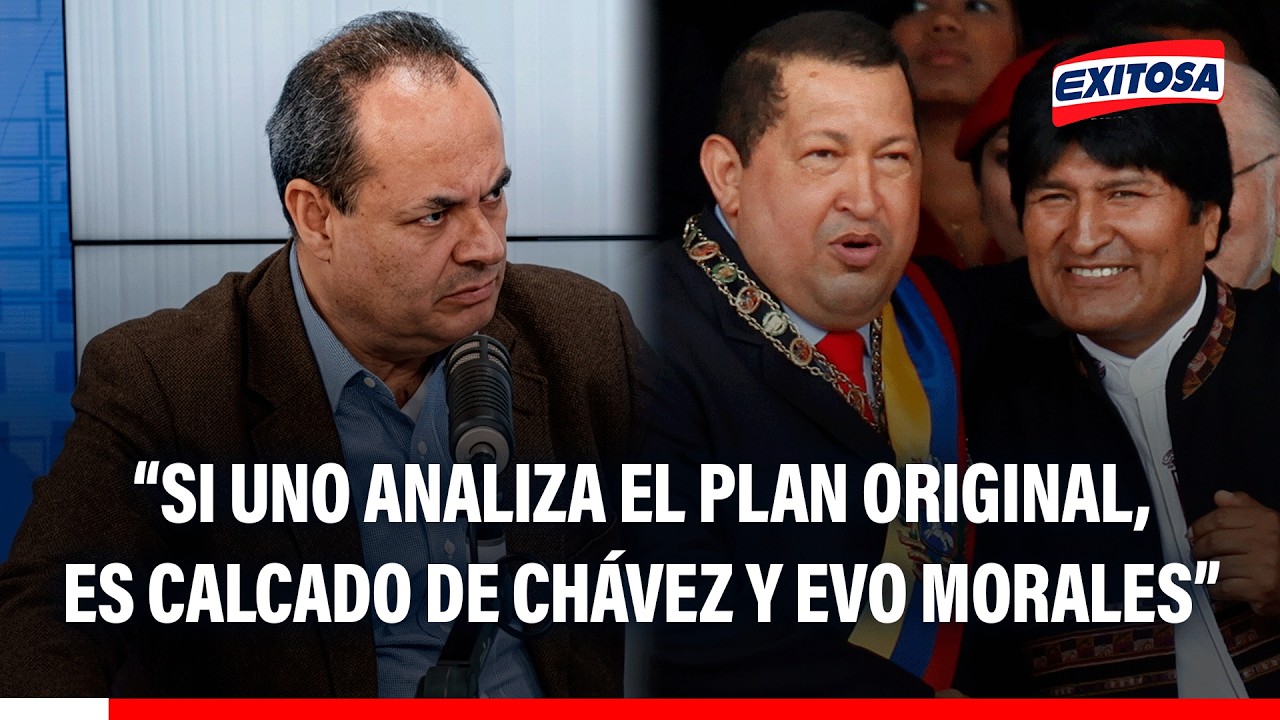 🔴🔵JP busca moverse al centro, pero plan original es un calco de Chávez y Evo Morales, según Carranza
