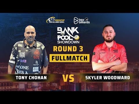 FULLMATCH | TONY CHOHAN VS SKYLER WOODWARD | BANK POOL SHOWDOWN