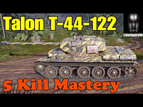 World Of tanks Console Talon T-44-122 Ace 5 kills