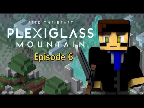 Minecraft Modded Survival E6 Create Power Production (FTB Plexiglass Mountain)