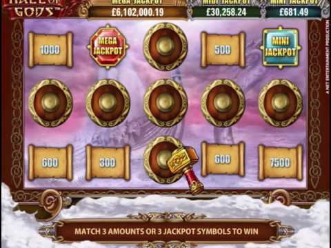 Hall Of Gods Jackpot Win