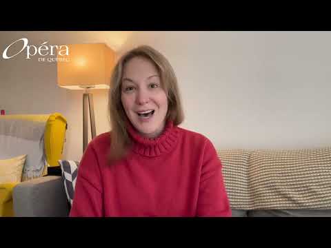 Série «Distribution», Julie Boulianne, «notre» Donna Elvira, se présente au public!