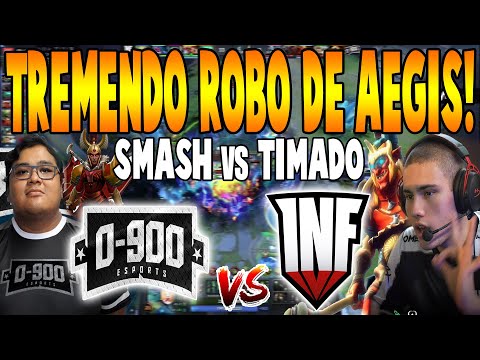 0-900 vs INFAMOUS [BO2] - Tremendo Robo de Aegis "Smash vs Timado" -  LPG Movistar Season 3 DOTA 2