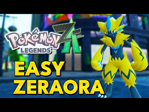 Come ottenere ZERAORA in Pokemon Legends ZA Mega Dimension