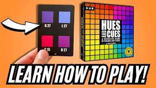 How to Play the Hues And Cues Board Game