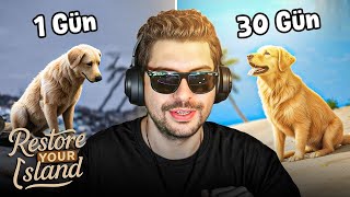 ÇÖP YIĞININA DÖNÜŞEN ADAYI TEMİZLEDİM! | Restore Your Island