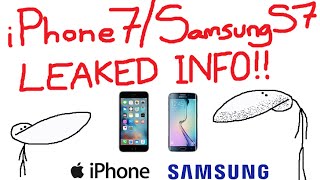 iPhone 7 &amp; Samsung S7 -  LEAKED PHOTOS &amp; DETAILS (Gone Sexual!)