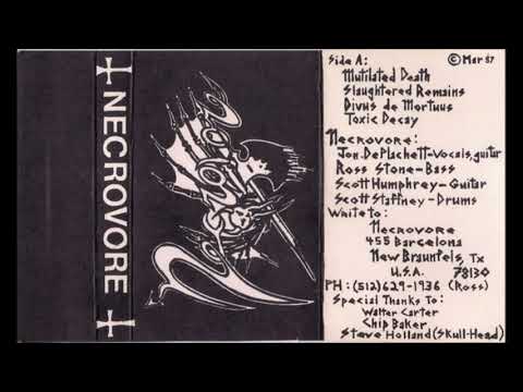 Necrovore - Divus de Mortuus (1987 full demo - de-noised and EQ'd)