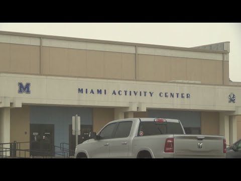 Today's icy road conditions were worrying, especially to parents in Miami, Oklahoma taking their