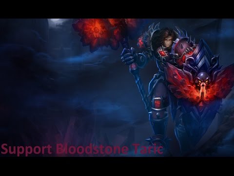 League of Legends Support Bloodstone Taric Full Game Commentary
