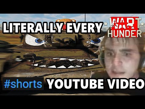 Literally 70% of War Thunder videos today...