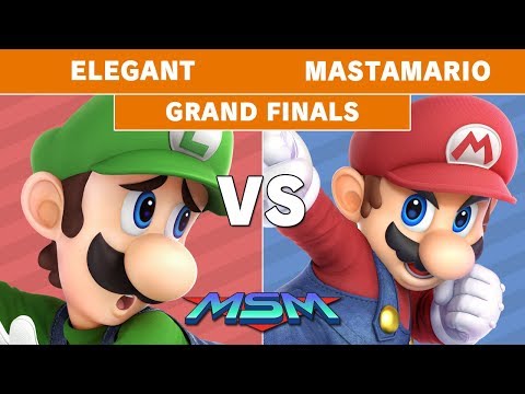 MSM 187 - Elegant (Luigi) Vs. POW | MastaMario (Mario) Grand Finals - Smash Ultimate