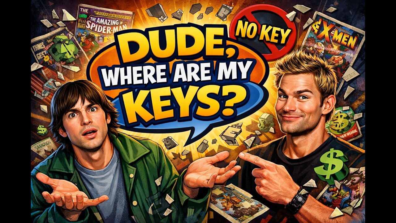 What happened to my Comic book keys?