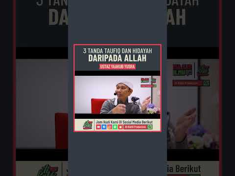 3 Tanda Taufiq Dan Hidayah Daripada Allah #shopeeytdeals #shopee