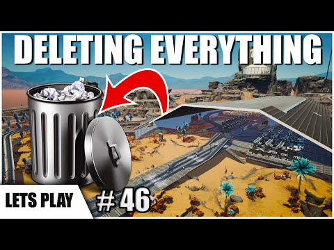 DELETING Everything - Rebuilding The starter Factory | Satisfactory Let's Play Ep.46