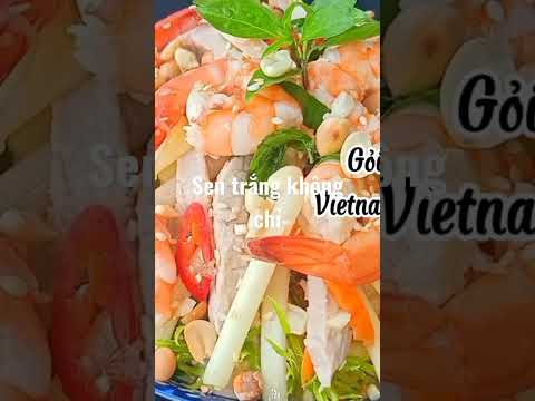 Gỏi tôm thịt ngó sen