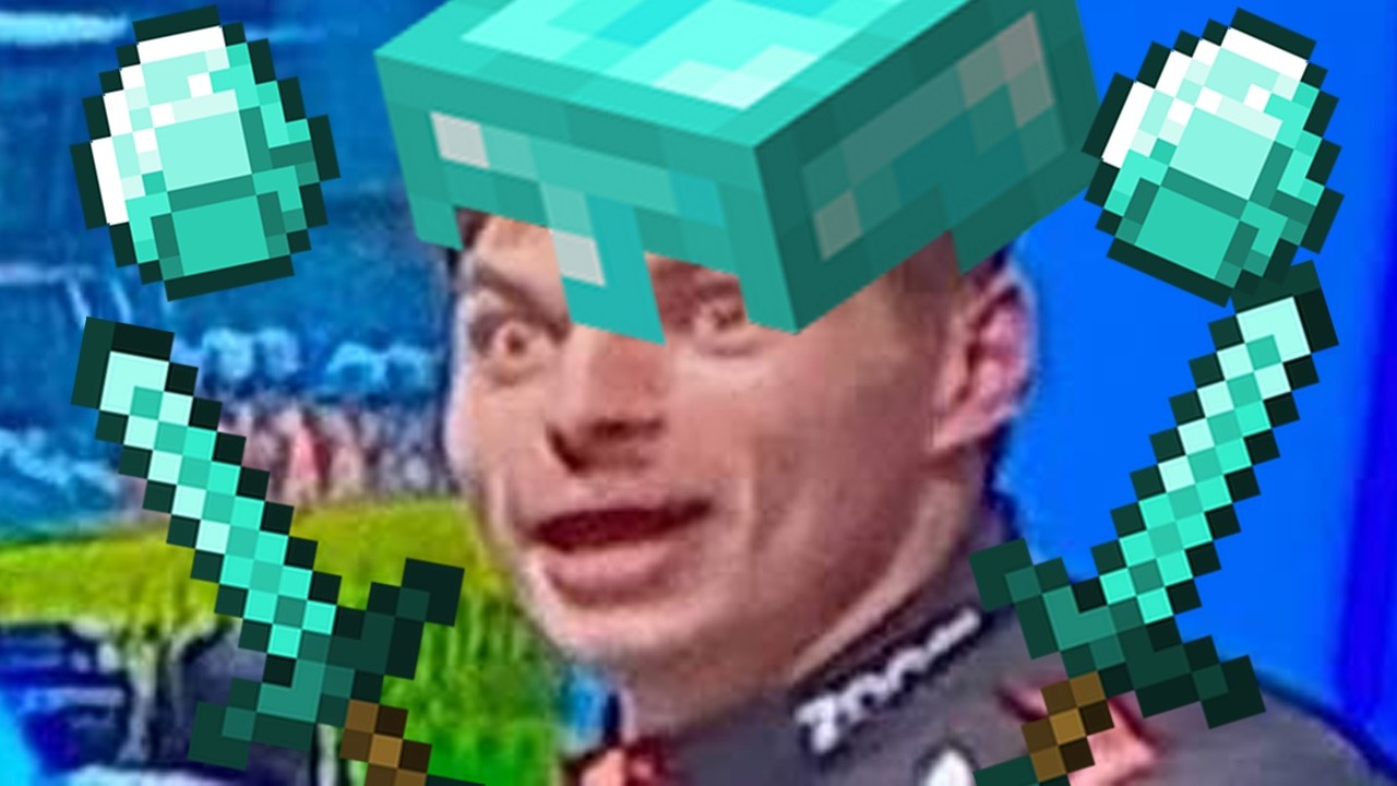 Formula One YouTuber Vs Minecraft Speedrunning
