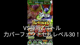 強敵たちと戦ってみた。「VS極限Zバトル 力パーフェクトセルレベル30」［ドッカンバトル］