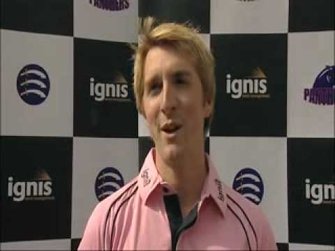 Middlesex CCC's Tom Smith's 2010 video player profile