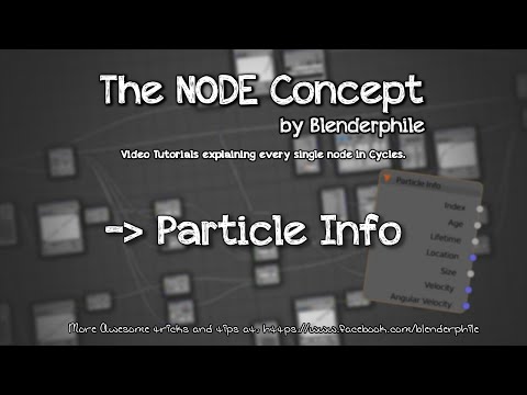 The Node Concept #39 -  Particle info
