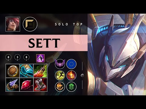 Sett Top vs Pantheon - EUW Master Patch 26.02