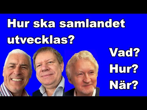 Hur ska samlandet utvecklas - Roberto Delzanno, Per-Göran Carlsson & Christian Hamrin samtalar