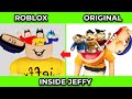 SML Movie vs SML ROBLOX: Inside Jeffy! Side by Side