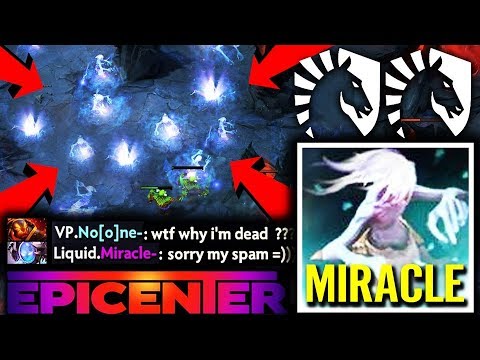 EPIC Miracle Arc Warden Hard Carry Dota 2 New Defense Strategy TEAM LIQUID Dota 2