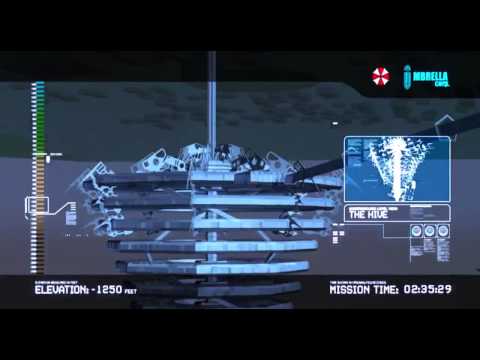 Spence and Alice learn about The Hive - Resident Evil 2002