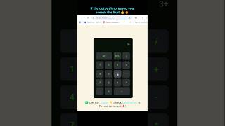 🔢 Simple Calculator Using HTML, CSS & JavaScript #webdevelopment #coding #htmlcssjs