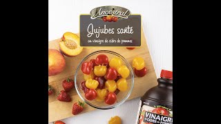 Jujubes santé au vinaigre de cidre de pommes