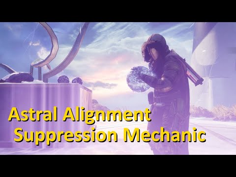 Suppression Mechanic in Astral Alignment (Destiny 2)