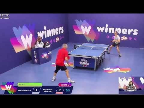 WINners CUP table 2  02.12 Batiuk Dmitrii - Kolomiets Vladimir 14:30