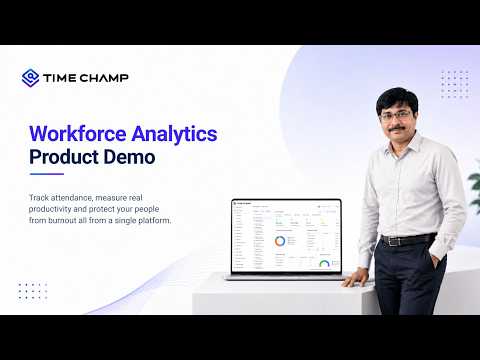 Workforce Analytics Software Demo: Time Champ