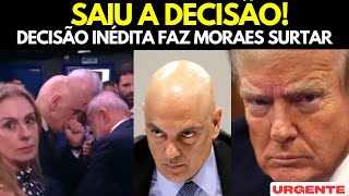 DECISÃO FEZ MORAES SURTAR COM COLEGAS DE STF