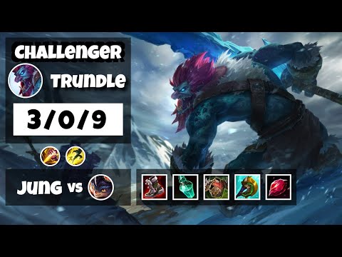 Trundle s11 Jungle Challenger Replay (3/0/9) - KOREAN