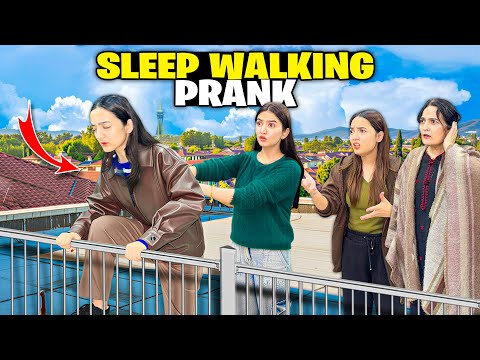 SleepWalking Prank on my Family 😱| Sab Dar gye🤣| I Dyed My Hair Green?🤮| Sistrology 