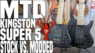 Video thumbnail for MTD Kingston Super 5 Stock vs. Modified - Are The Upgrades Worth It? - LowEndLobster Tone Shootout by LowEndLobster