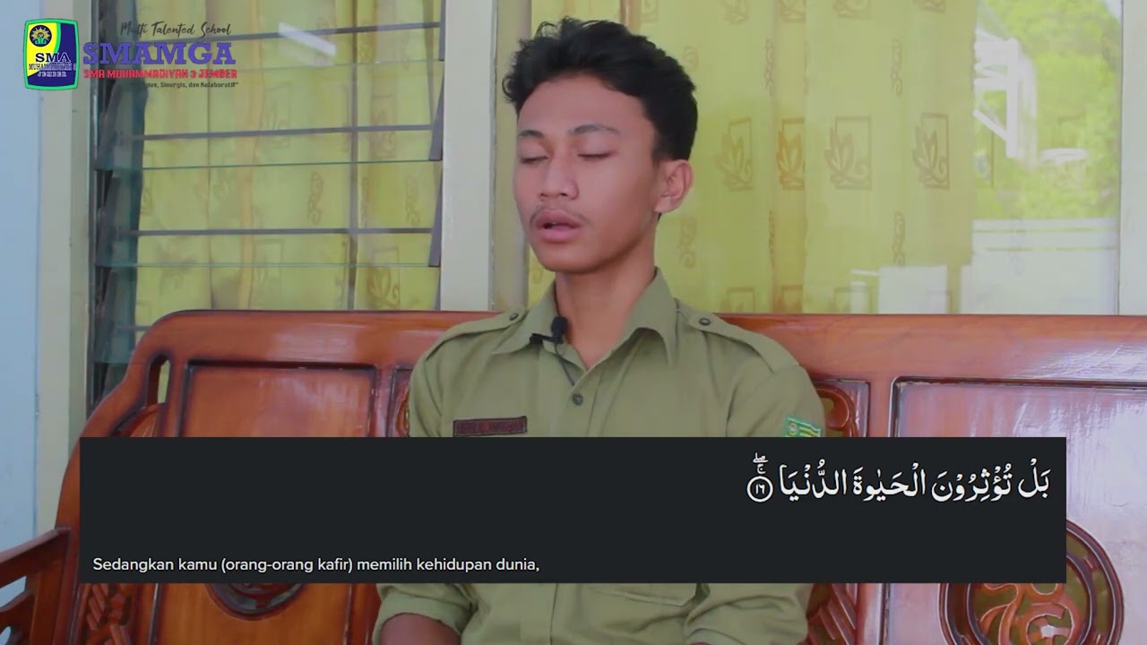 AL A'LA 1-19 | AL QADR 1-5 | Hibatullah Hilmi