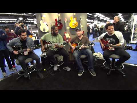 Collings All-Star Electric Jam - NAMM 2017 - Part 1