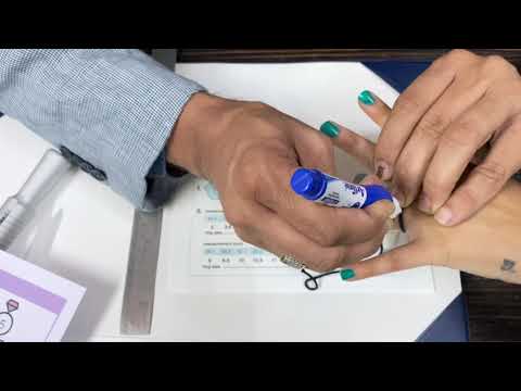 Measure Ring size using string/floss