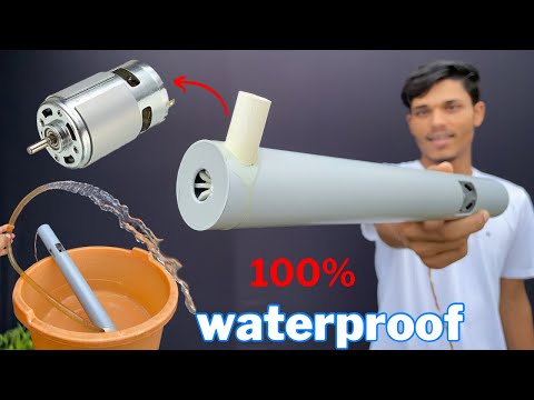 घर पर High Pressure Water Pump कैसे बनाए | How To Make Water Pump | Submersible Water Pump Making