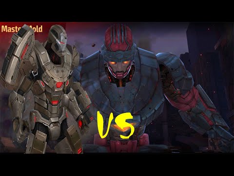 WAR MACHINE VS MASTER MOLD | WAR MACHINE GBR | MARVEL FUTURE FIGHT