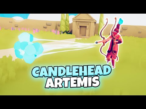 CANDLEHEAD ARTEMIS VS EVERY FACTION | TABS MODDED GAMEPLAY