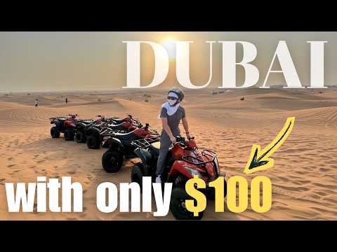 I Had 22 Hours in Dubai… and ZERO Plans, with only $100 in my pocket...Here’s What Happened😱
