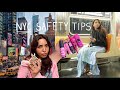 HOW TO STAY SAFE IN NYC // tips for tourists, riding the subway, + common scams to avoid!