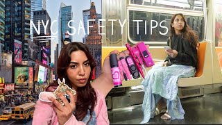 HOW TO STAY SAFE IN NYC // tips for tourists, riding the subway, + common scams to avoid!